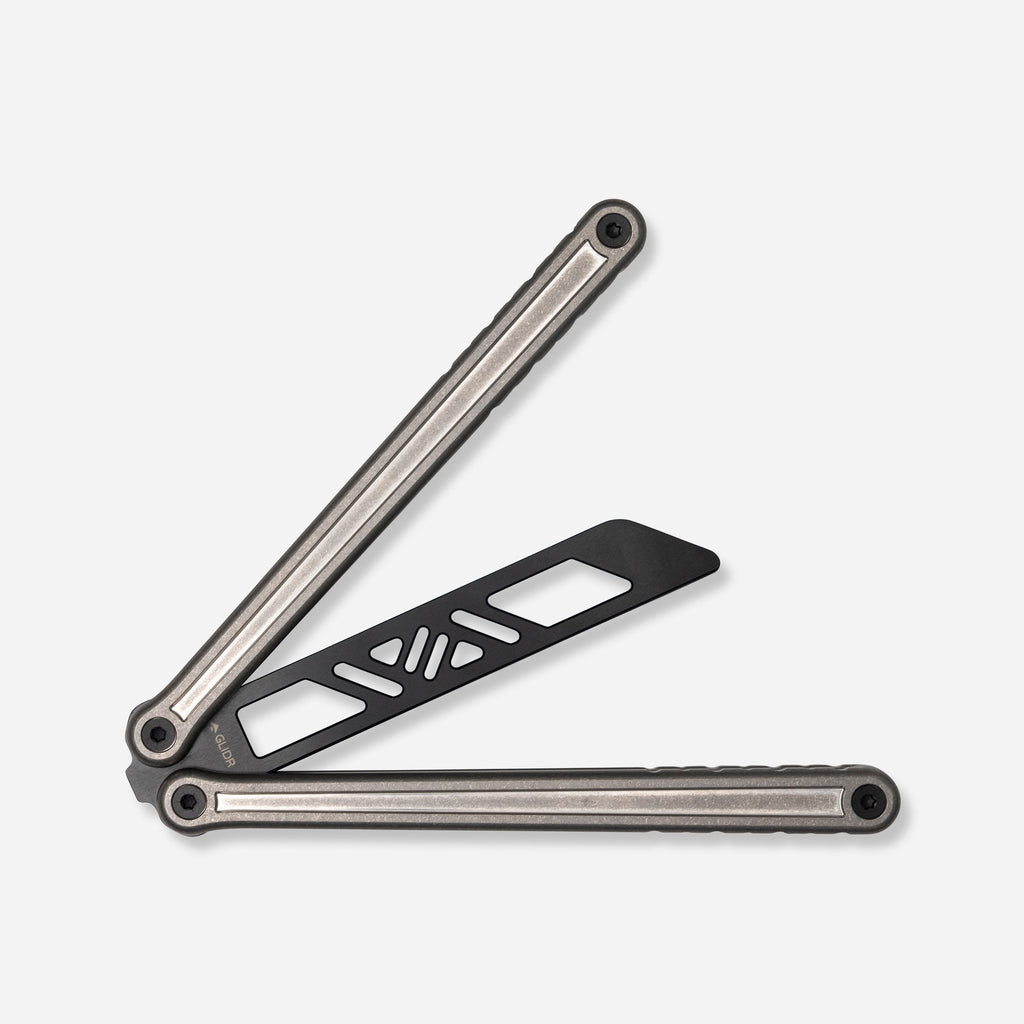 Glidr Antarctic 2 Titanium バタフライトレーナー Antarctic 2 Titanium - Tumbled – Glidr