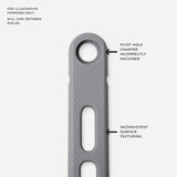 Meridian G10 Scales for Squid Ind. Nautilus - Grey (Blemished)