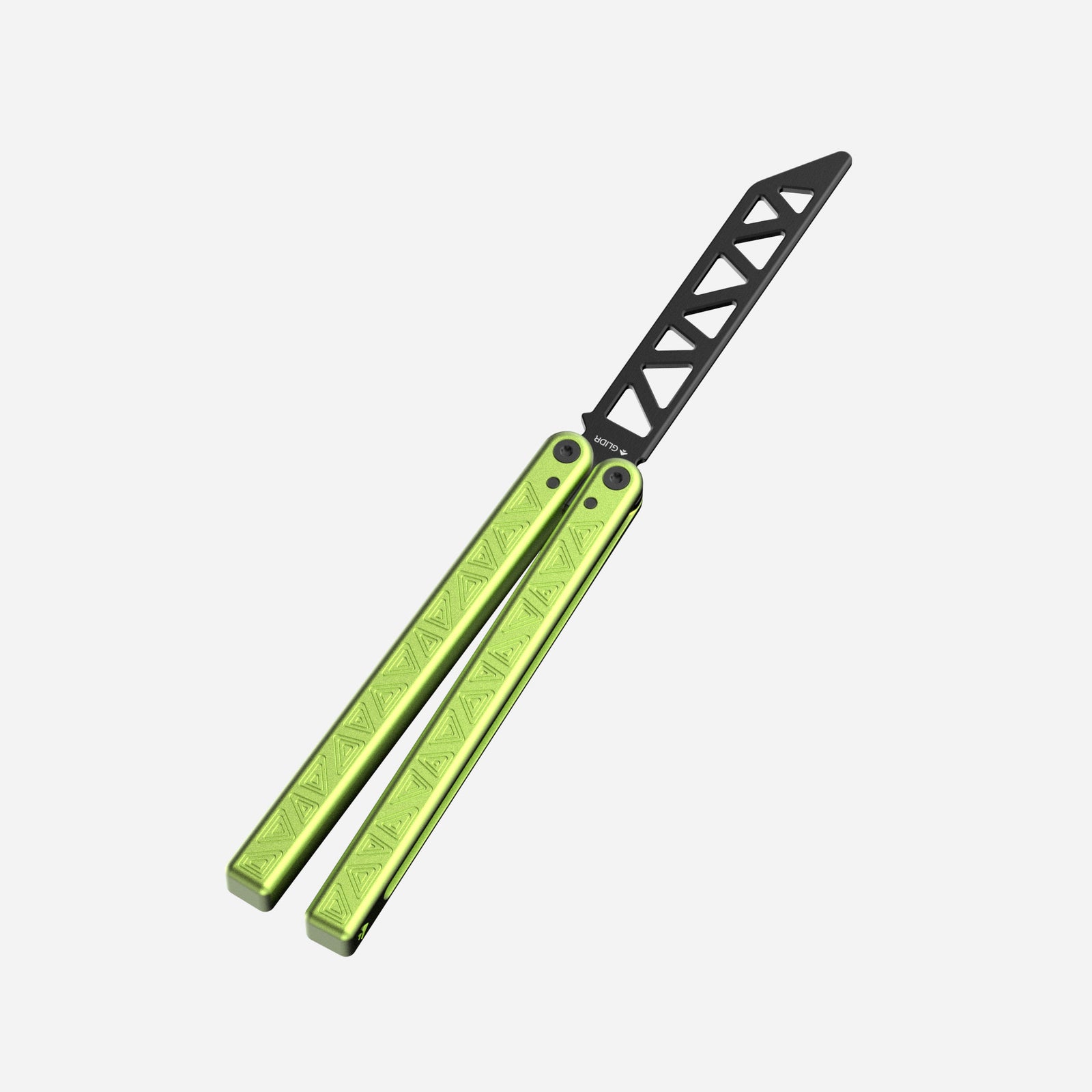 トイガン Glidr og4 1:1 Butterfly knife Original 4 - Lime Green – Glidr